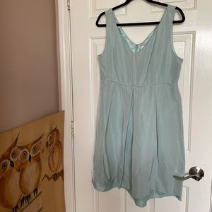 J. Crew Sea Spray Kami Dress in Classic Faille